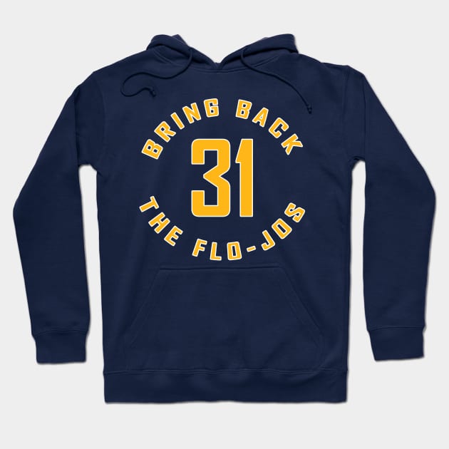 Bring Back The Flo-Jos (Navy) Hoodie by nickmeece